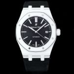 INA Factory Audemars Piguet White New Carbon Fibre Wwiss eta Movement Replica Watch